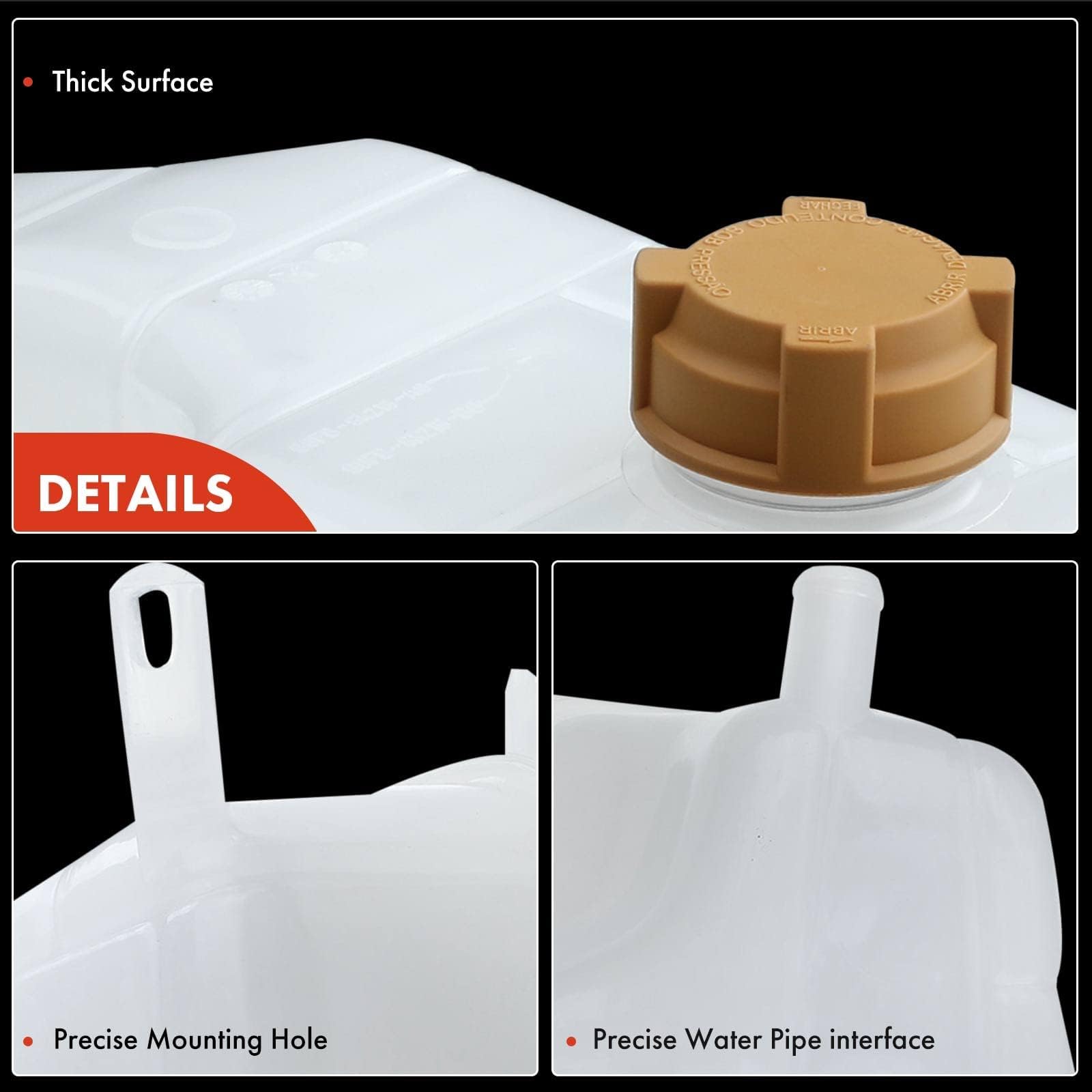 96FB8K218BG Car Coolant Reservoir Tank USED for Ford Fiesta - Image 4
